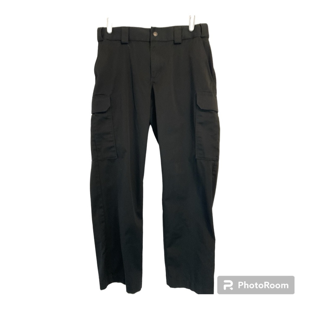 5.11 Tactical Series Womens 12 32x30 Cargo Pockets Black Uniform Pants